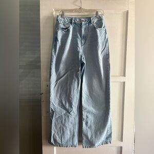 Garage juniors sz 9/29 high rise wide leg jeans